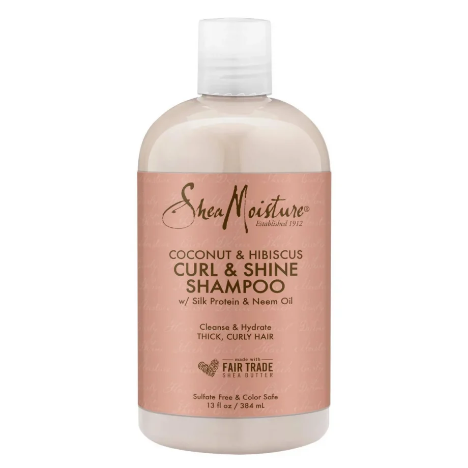 Shea Moisture - Coconut Hibiscus Curl & Shine Shampoo (Shampoing)